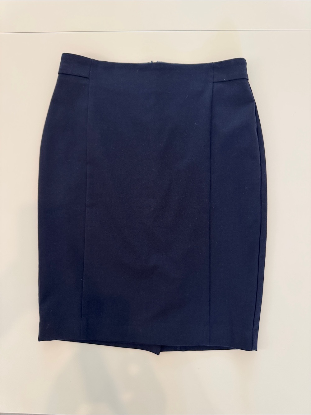 Ann Taylor Navy Pencil Skirt - Tailored Workwear